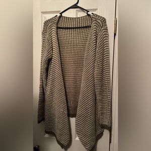 OS coffee and cream cardigan